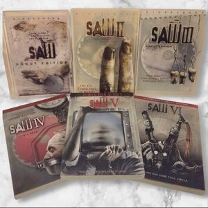 DVD - Saw Movies Collection Parts 1-6